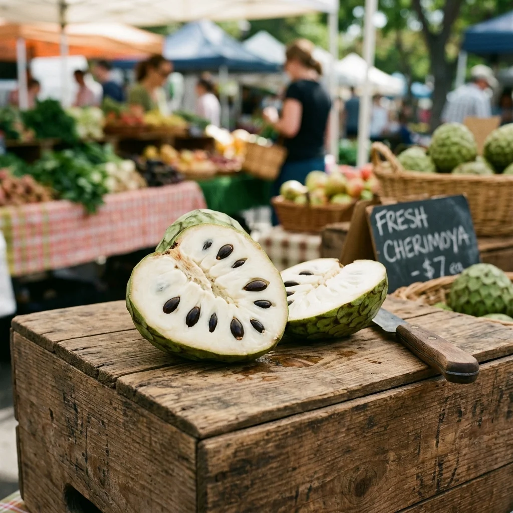 Cherimoya - nutrition facts and calorie information