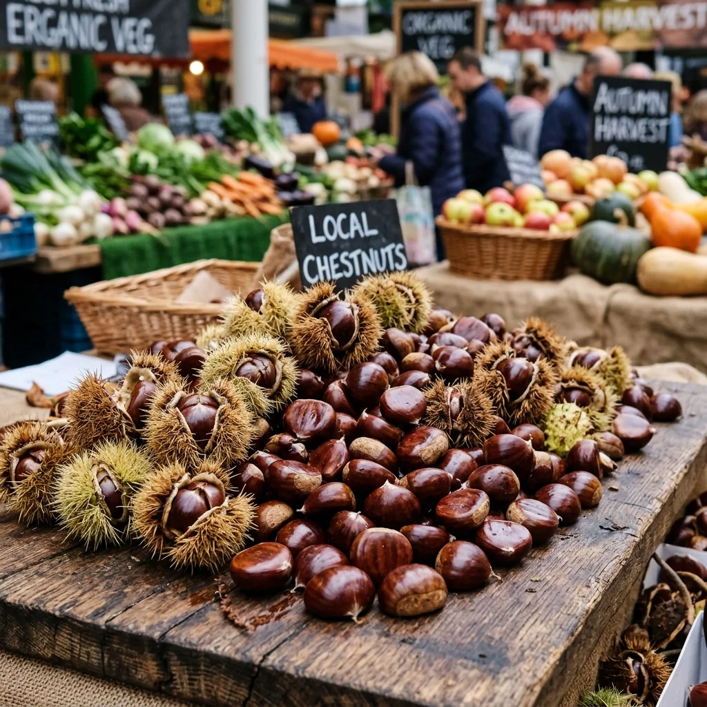Chestnuts - nutrition facts and calorie information