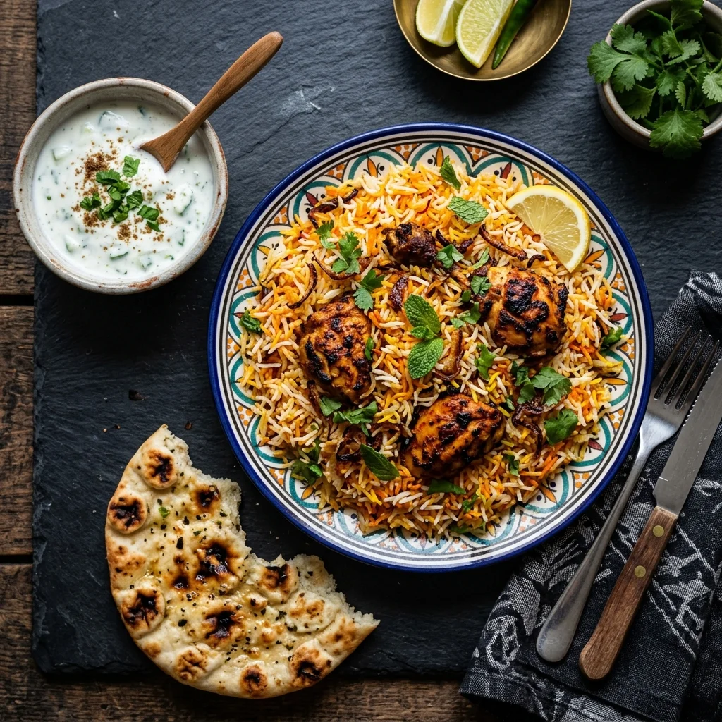 Chicken Biryani - nutrition facts and calorie information