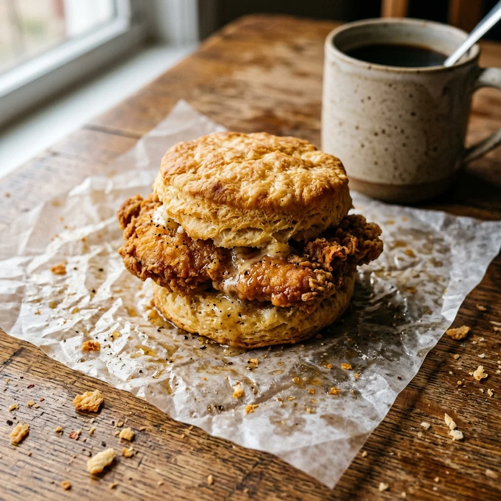 Chicken Biscuit - nutrition facts and calorie information