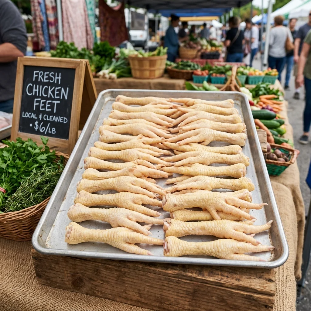 Chicken Feet - nutrition facts and calorie information