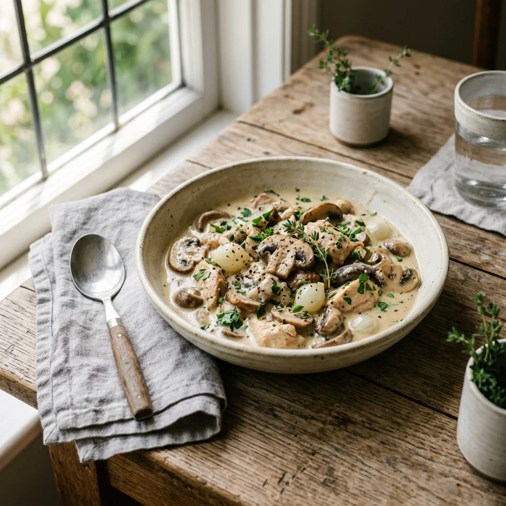 Chicken Fricassee - nutrition facts and calorie information
