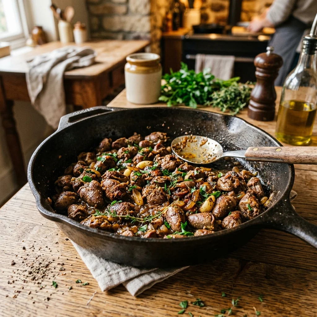 Chicken Giblets - nutrition facts and calorie information