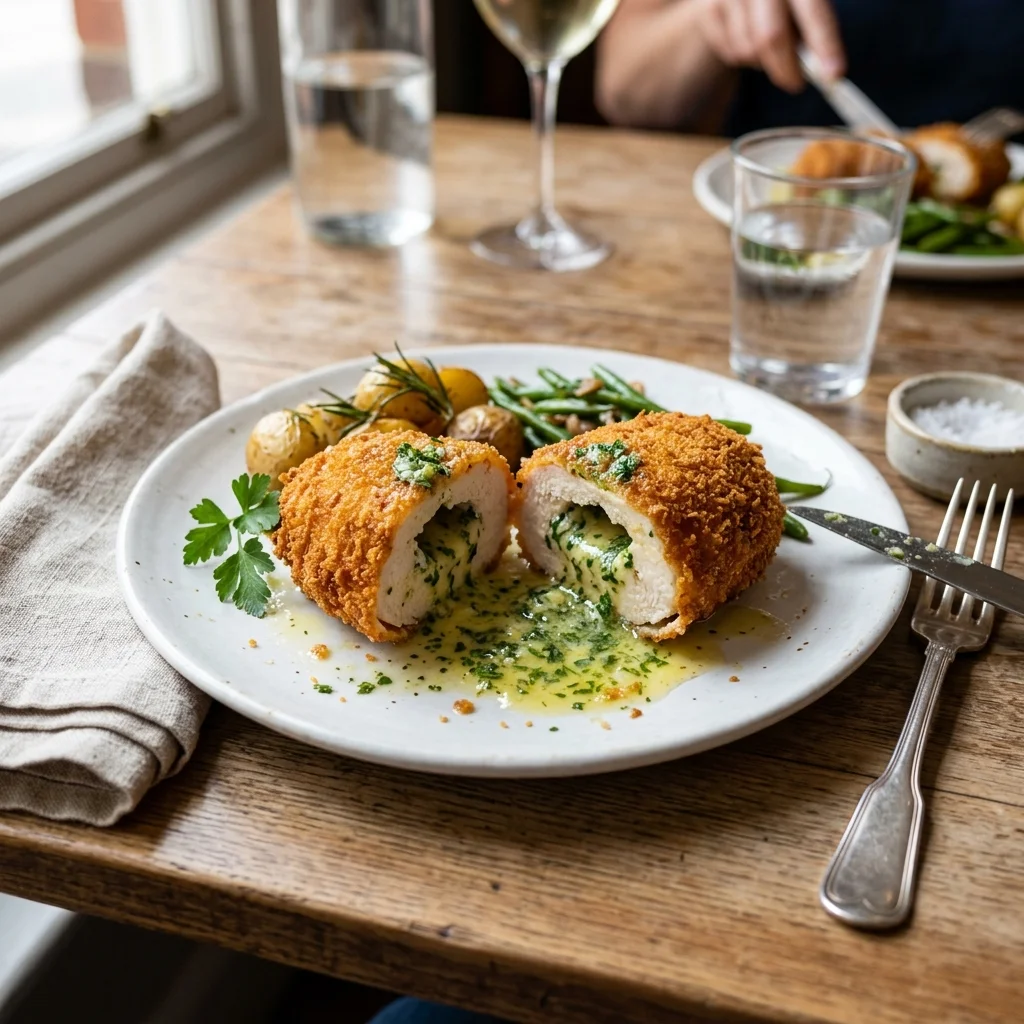 Chicken Kiev - nutrition facts and calorie information