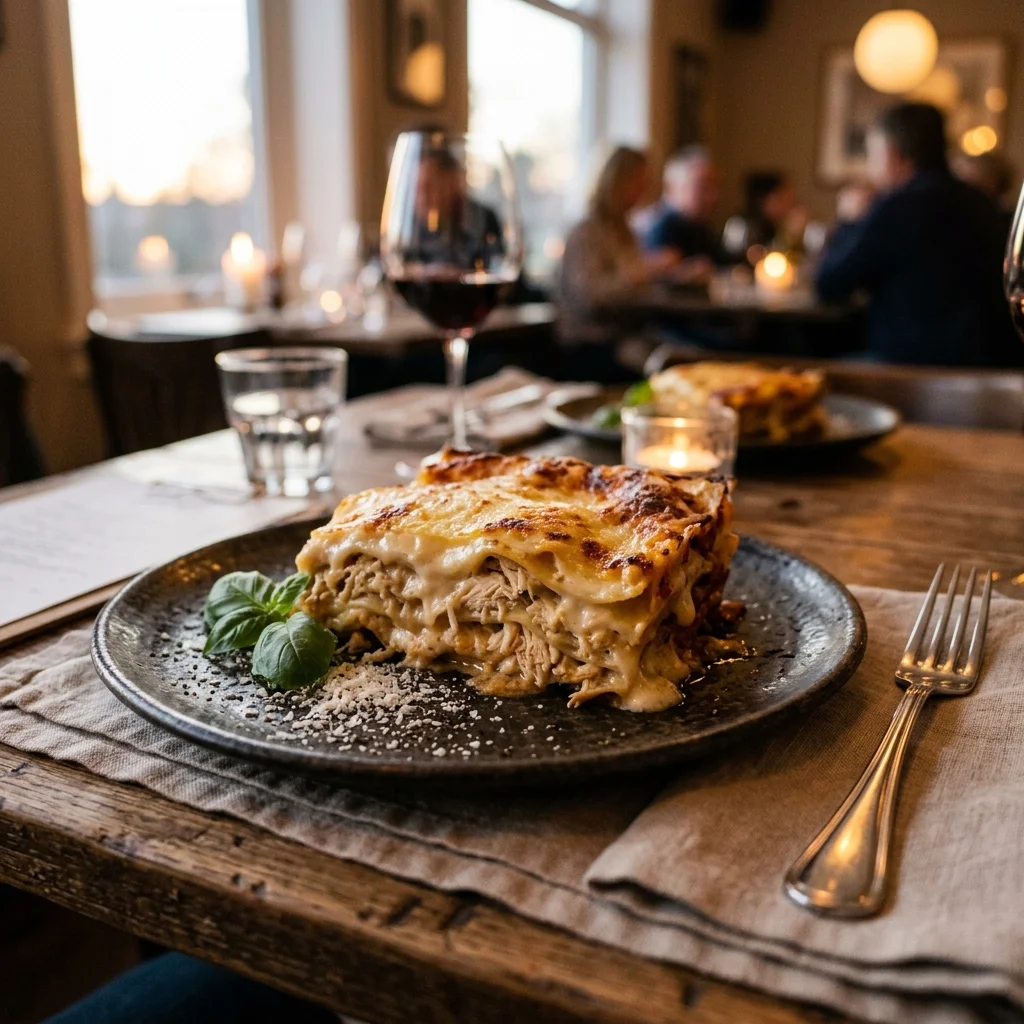 Chicken Lasagna - nutrition facts and calorie information