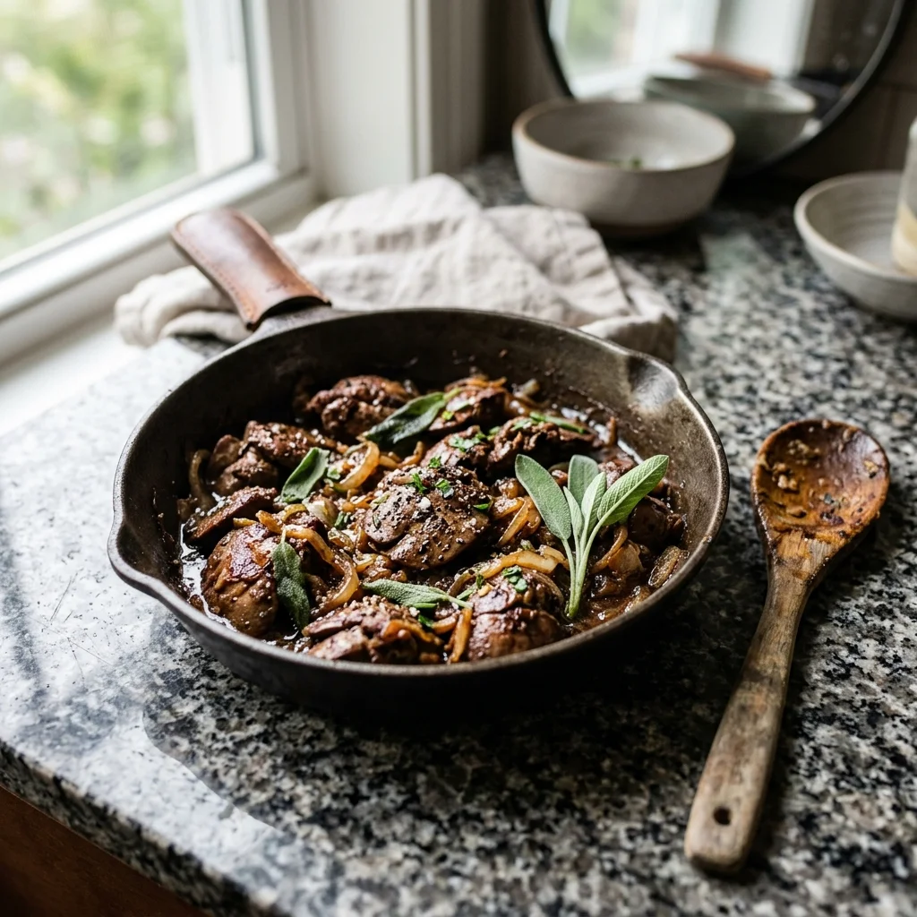 Chicken Liver - nutrition facts and calorie information