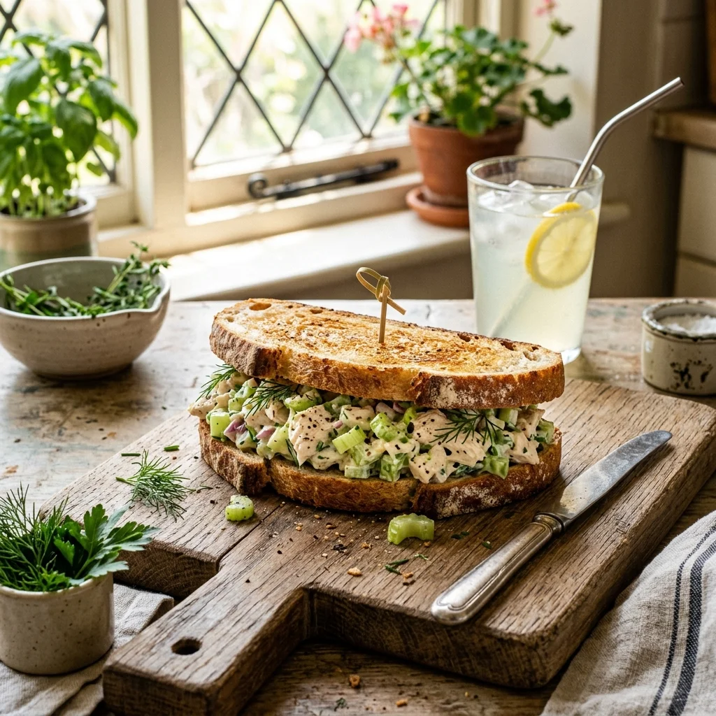 Chicken Salad Sandwich - nutrition facts and calorie information