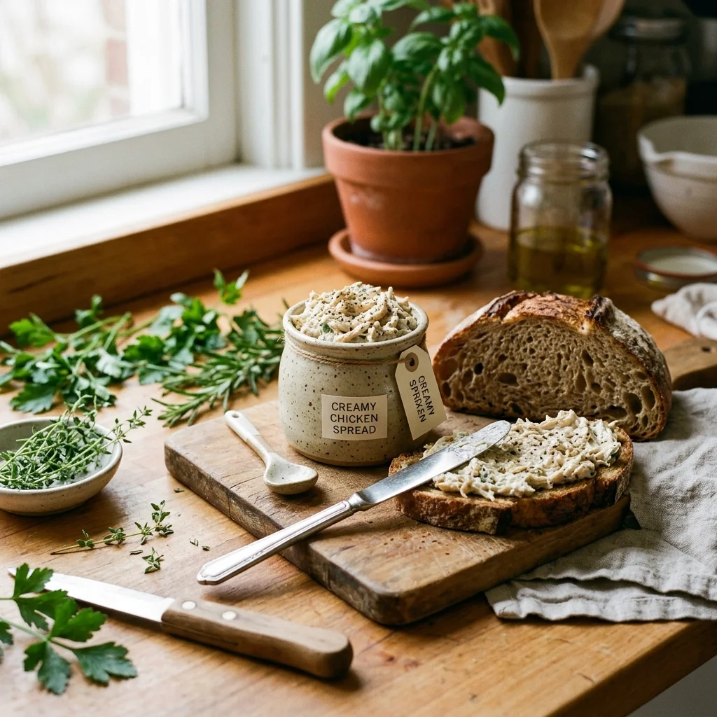 Chicken Spread - nutrition facts and calorie information