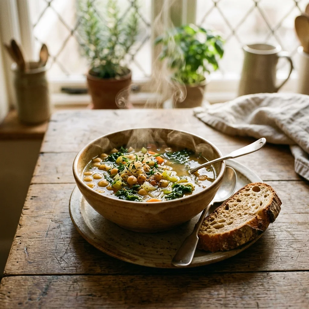 Chickpea Soup - nutrition facts and calorie information