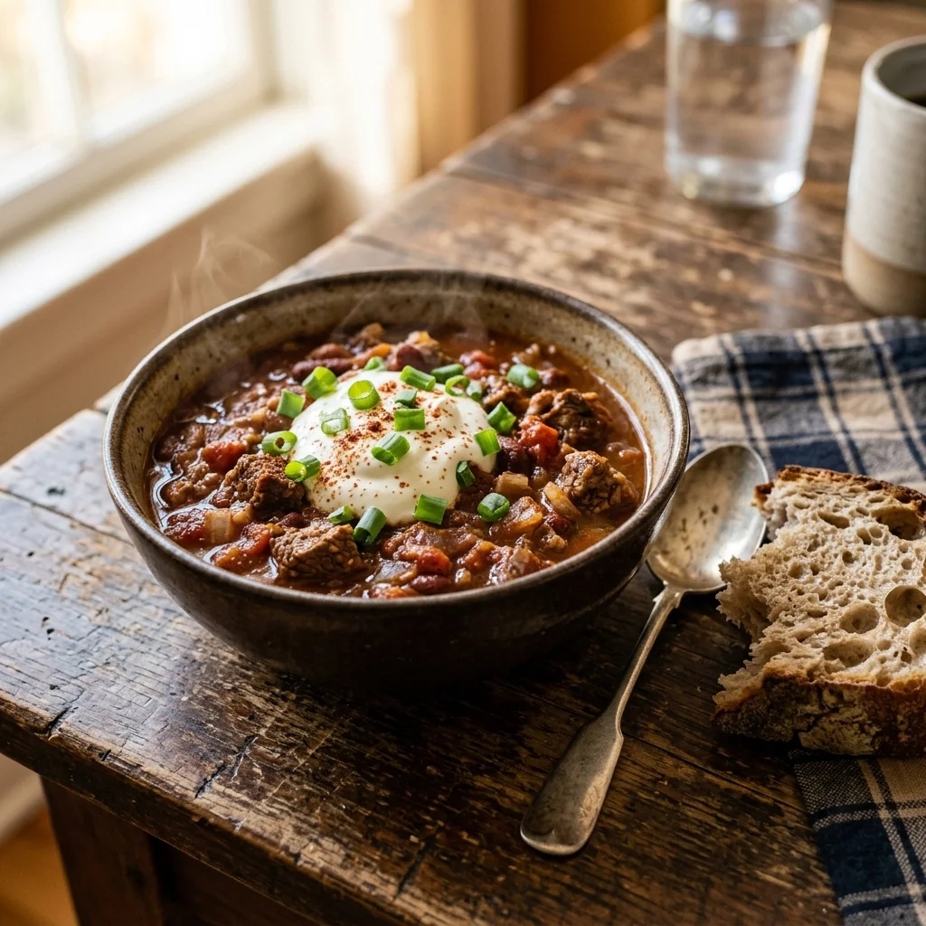 Chili - nutrition facts and calorie information