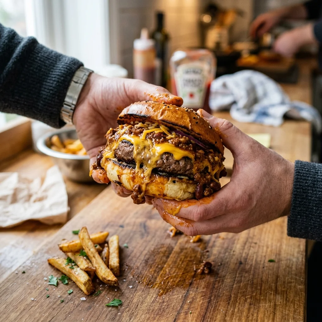 Chiliburger - nutrition facts and calorie information