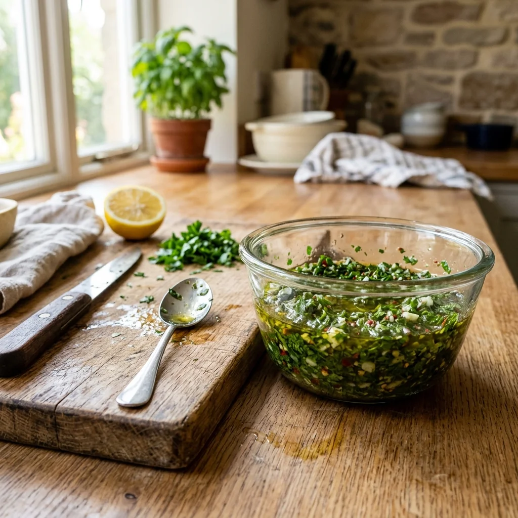 Chimichurri - nutrition facts and calorie information