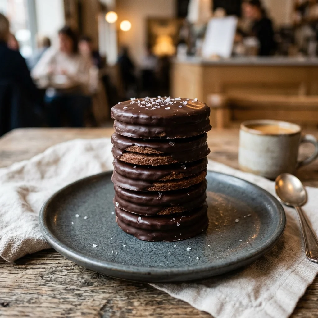 Chocolate Coated Cookies - nutrition facts and calorie information