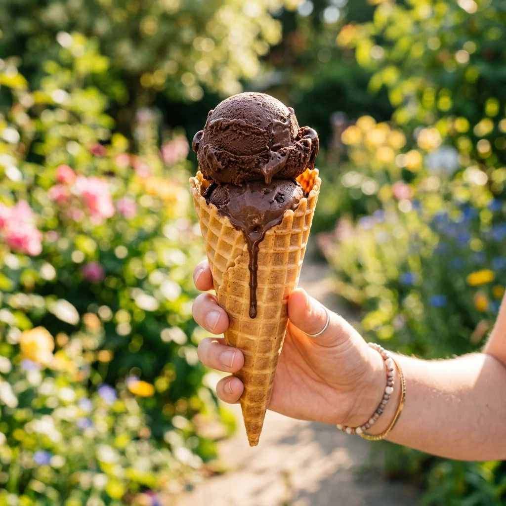 Chocolate Ice Cream Cone - nutrition facts and calorie information