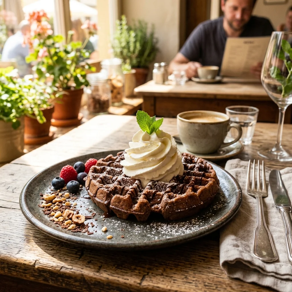 Chocolate Waffle - nutrition facts and calorie information