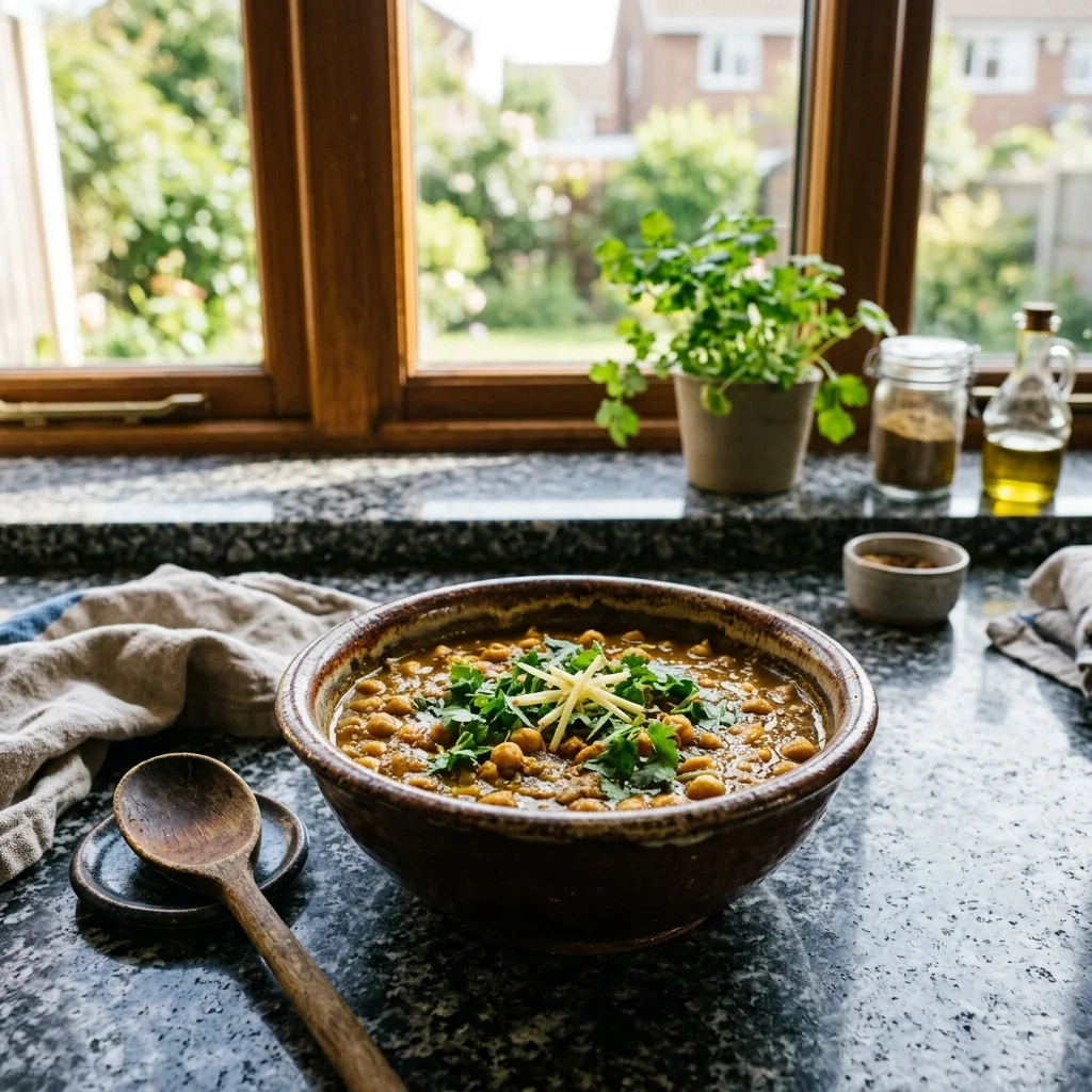 Chole Soup - nutrition facts and calorie information