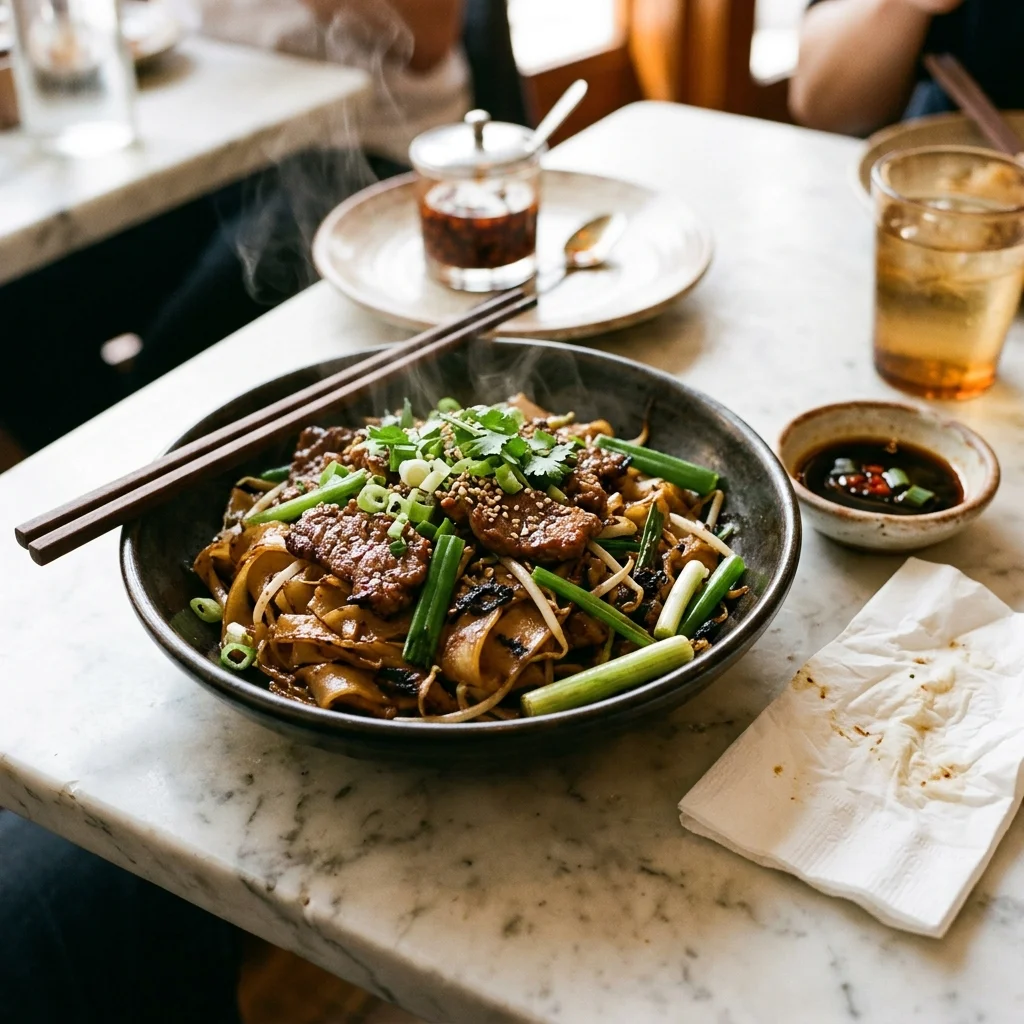 Chow Fun - nutrition facts and calorie information