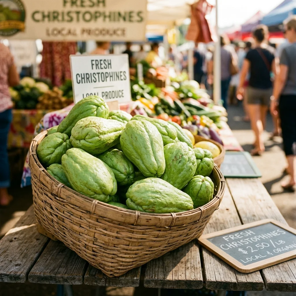 Christophine - nutrition facts and calorie information