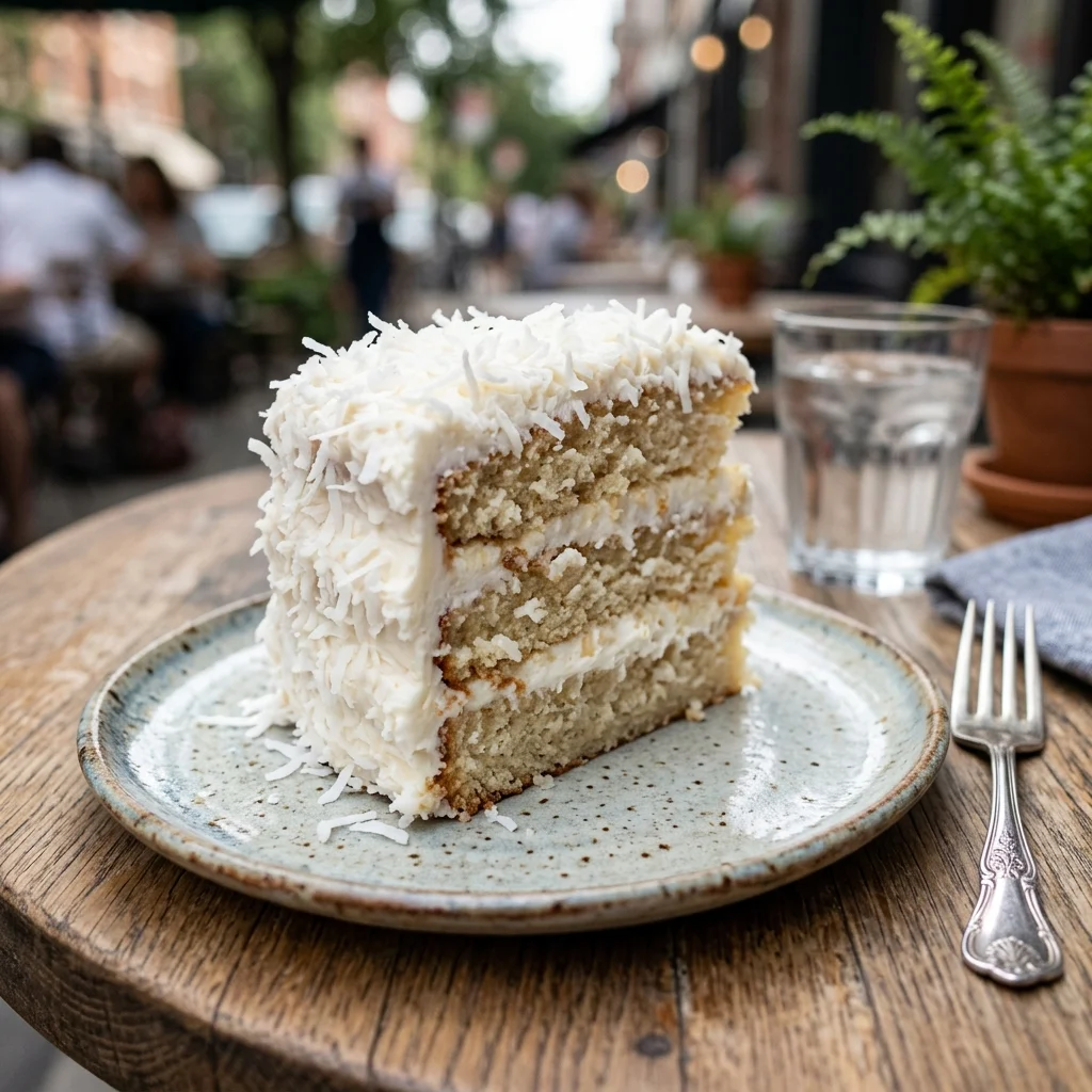 Coconut Cake - nutrition facts and calorie information