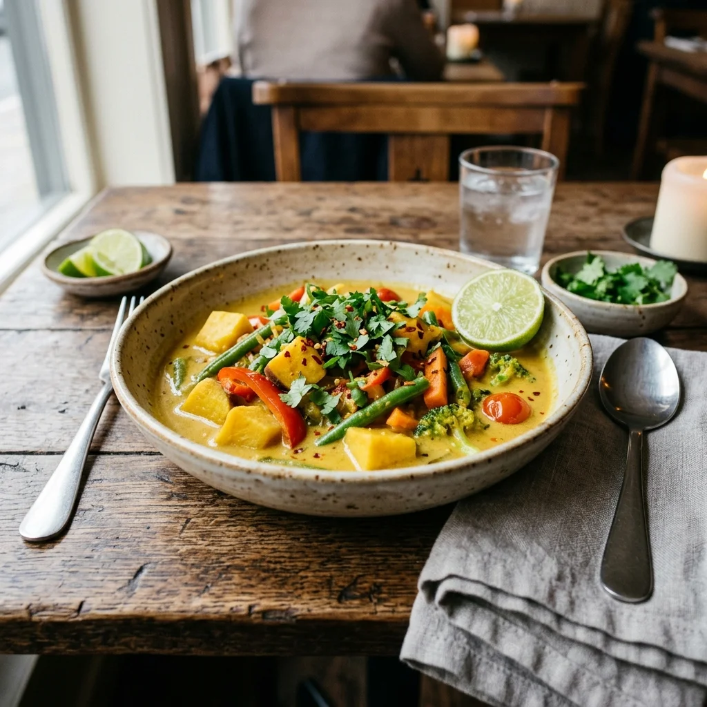 Coconut Curry - nutrition facts and calorie information