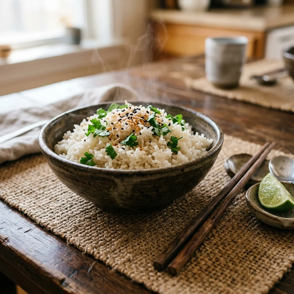 Coconut Rice - nutrition facts and calorie information