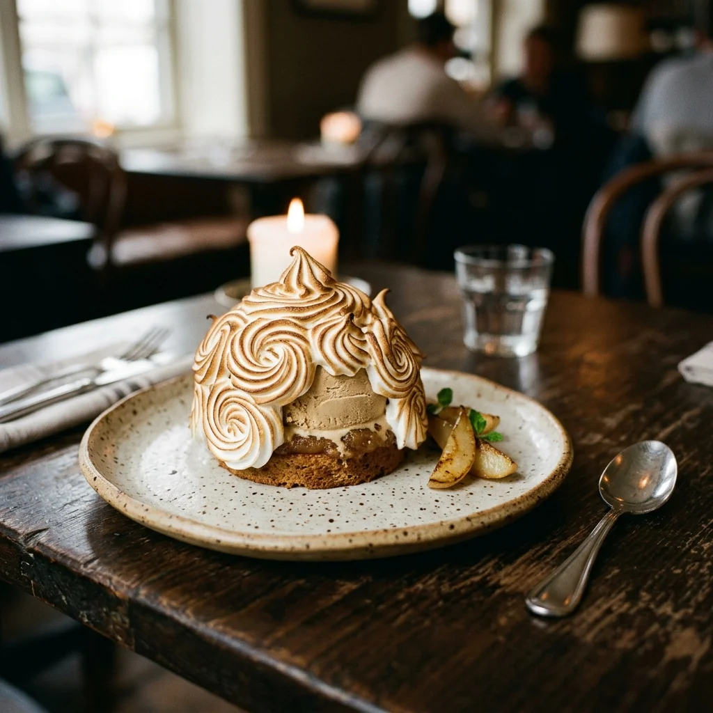 Coffee Pear Alaska - nutrition facts and calorie information