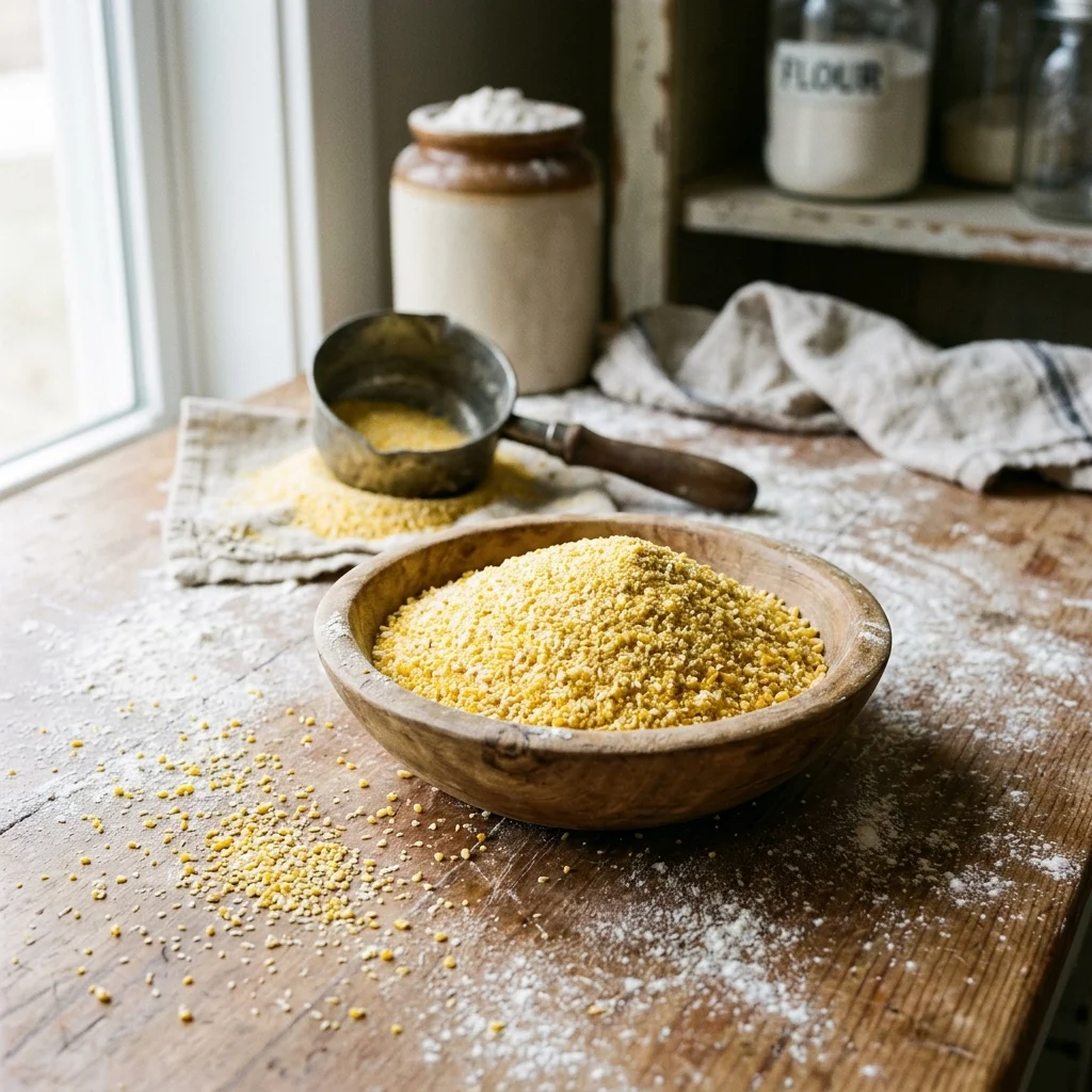 Cornmeal - nutrition facts and calorie information