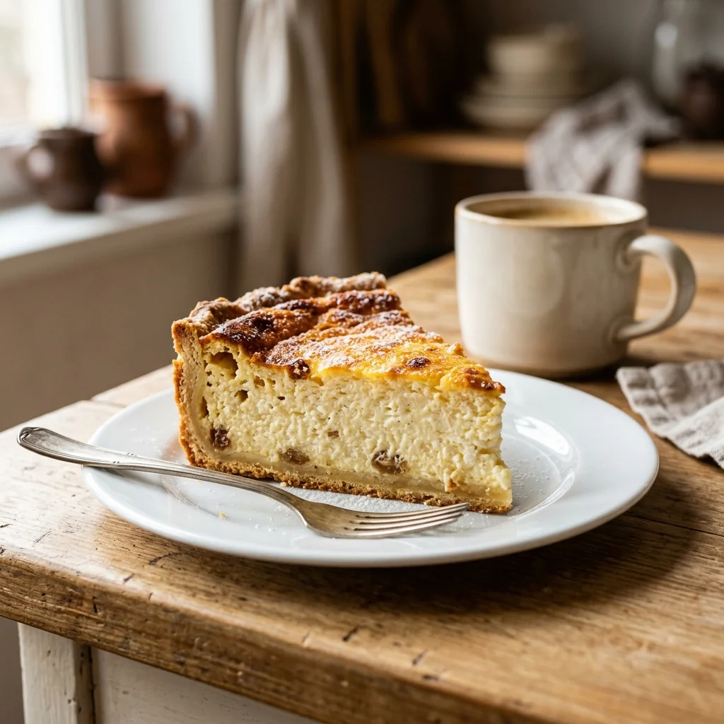 Cottage Cheese Pie - nutrition facts and calorie information