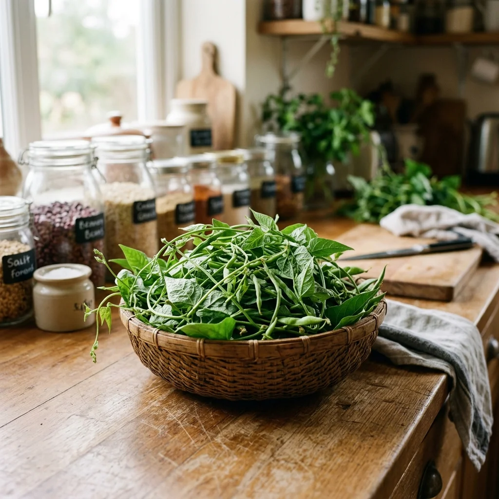 Cowpea Tips - nutrition facts and calorie information