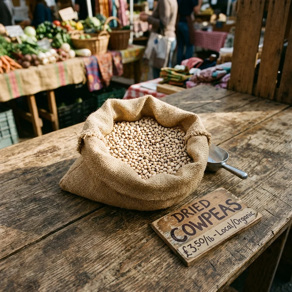 Cowpeas - nutrition facts and calorie information