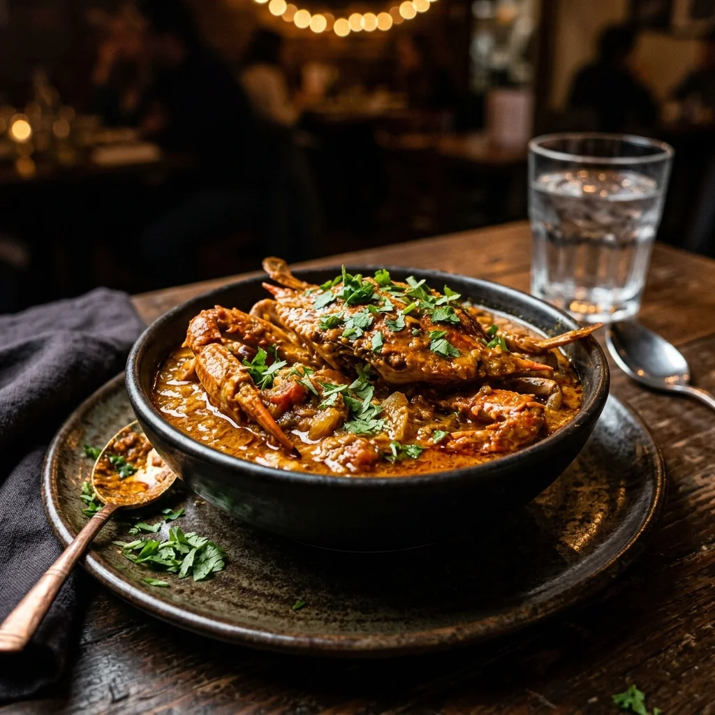 Crab Masala - nutrition facts and calorie information