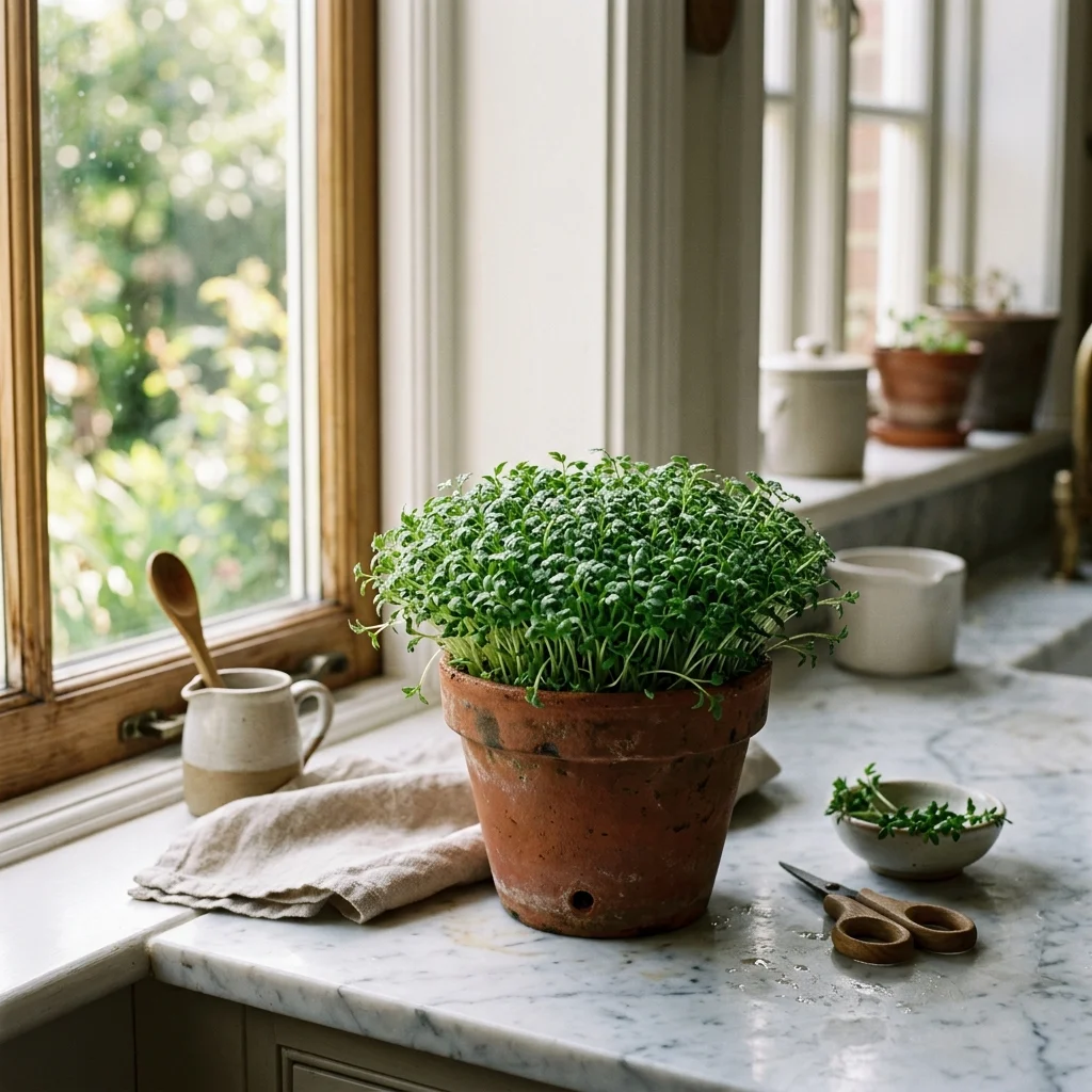 Cress - nutrition facts and calorie information