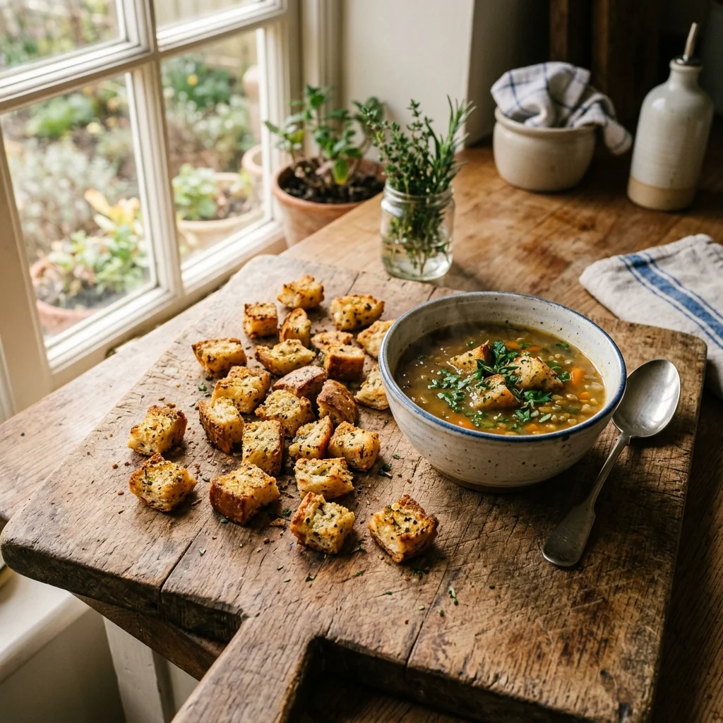 Croutons - nutrition facts and calorie information