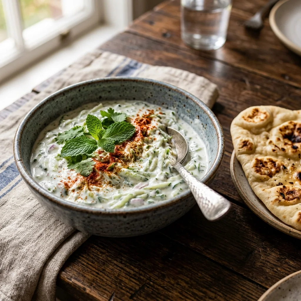 Cucumber Raita - nutrition facts and calorie information