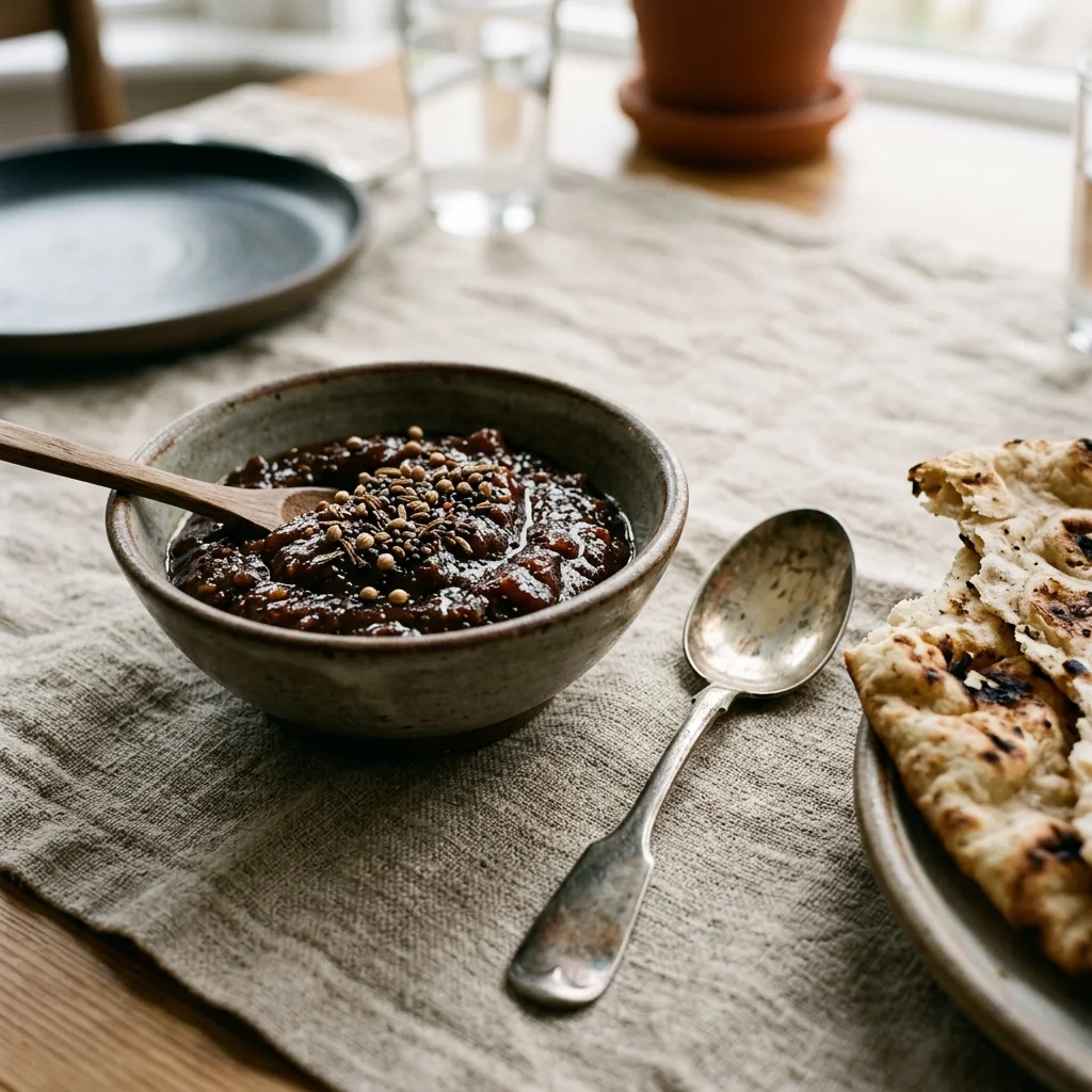 Dates Chutney - nutrition facts and calorie information