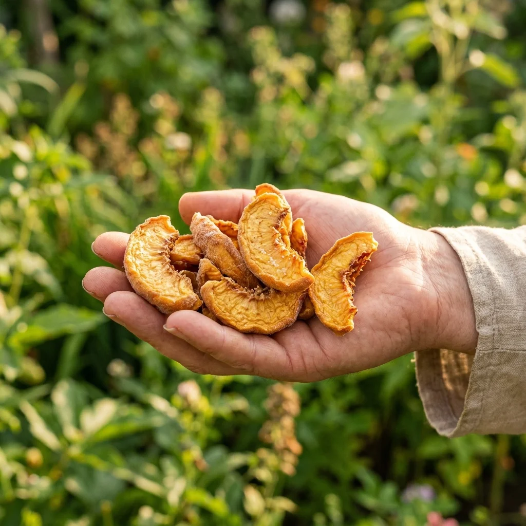 Dehydrated Peaches - nutrition facts and calorie information