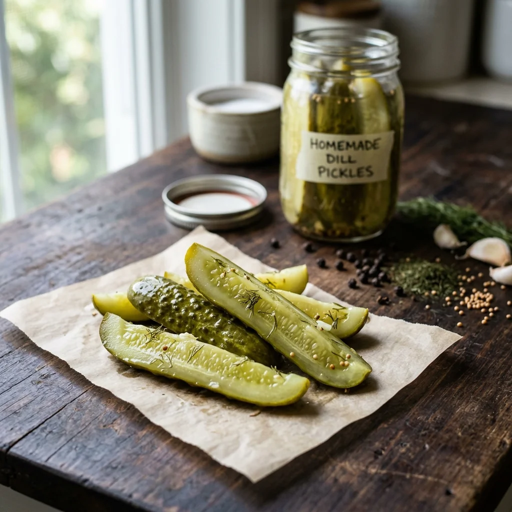Dill Pickles - nutrition facts and calorie information