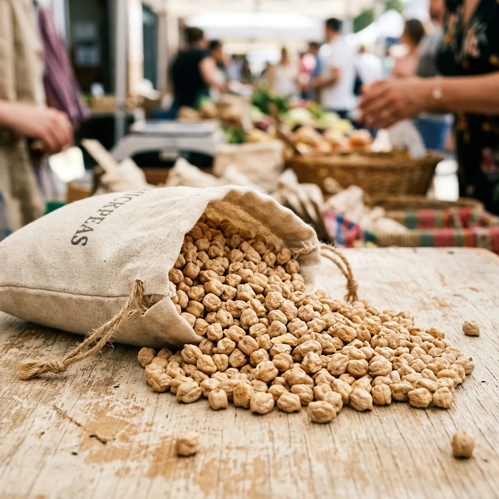 Dried Chickpeas - nutrition facts and calorie information