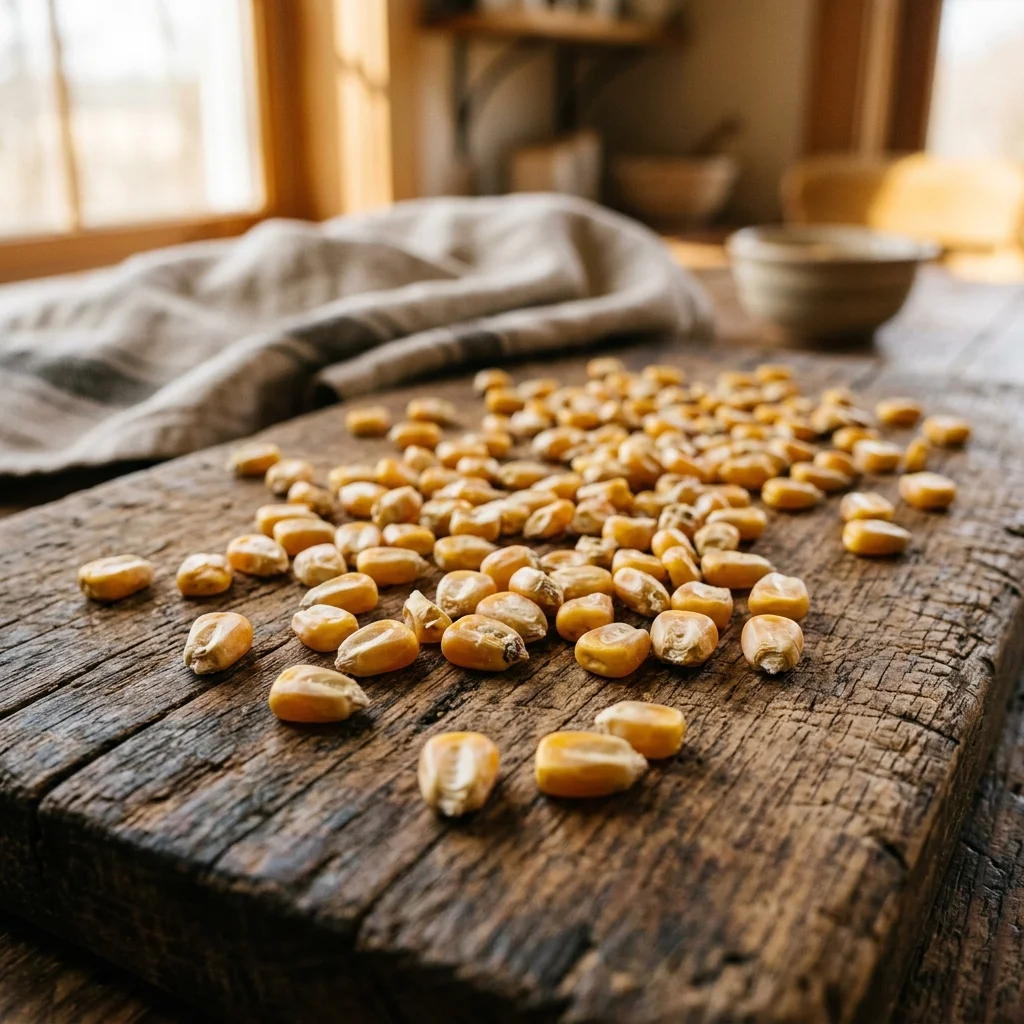 Dried Corn - nutrition facts and calorie information