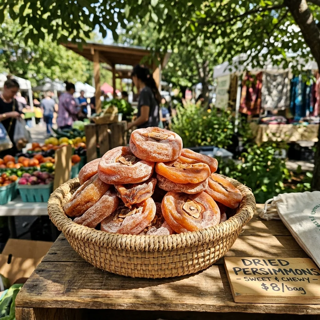 Dried Persimmon - nutrition facts and calorie information