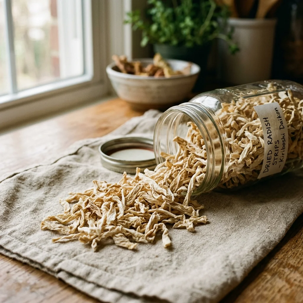 Dried Radish - nutrition facts and calorie information