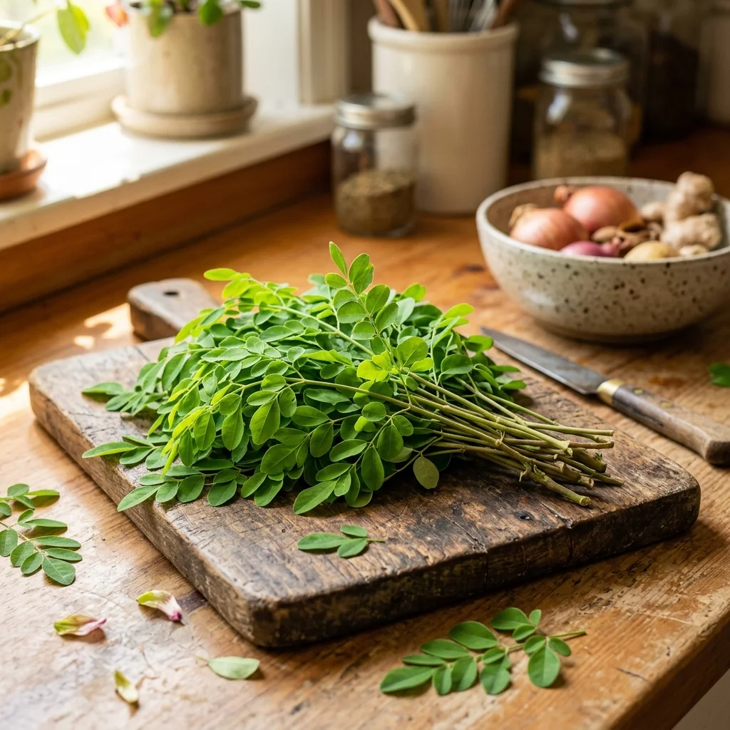 Drumstick Leaves - nutrition facts and calorie information