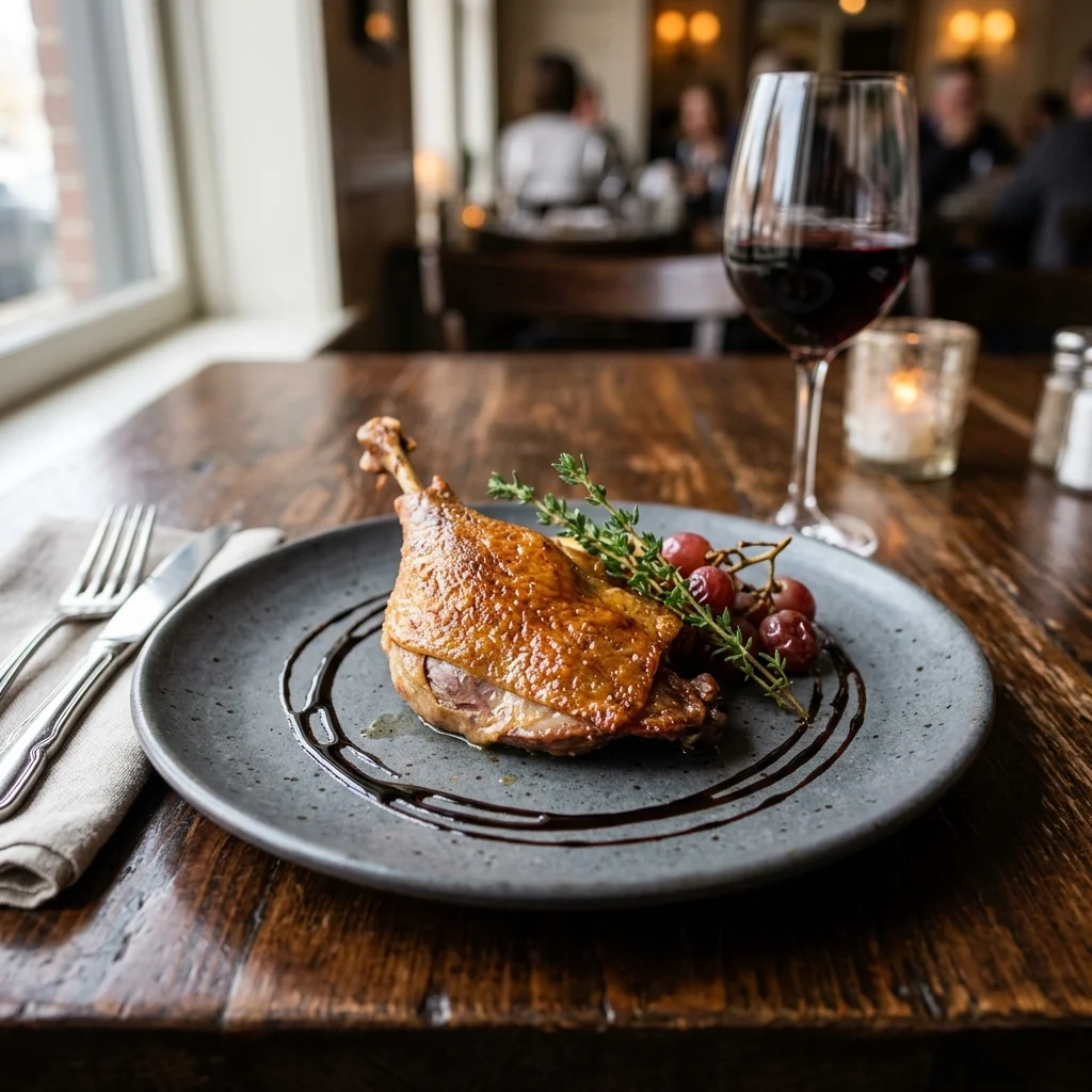 Duck Leg - nutrition facts and calorie information