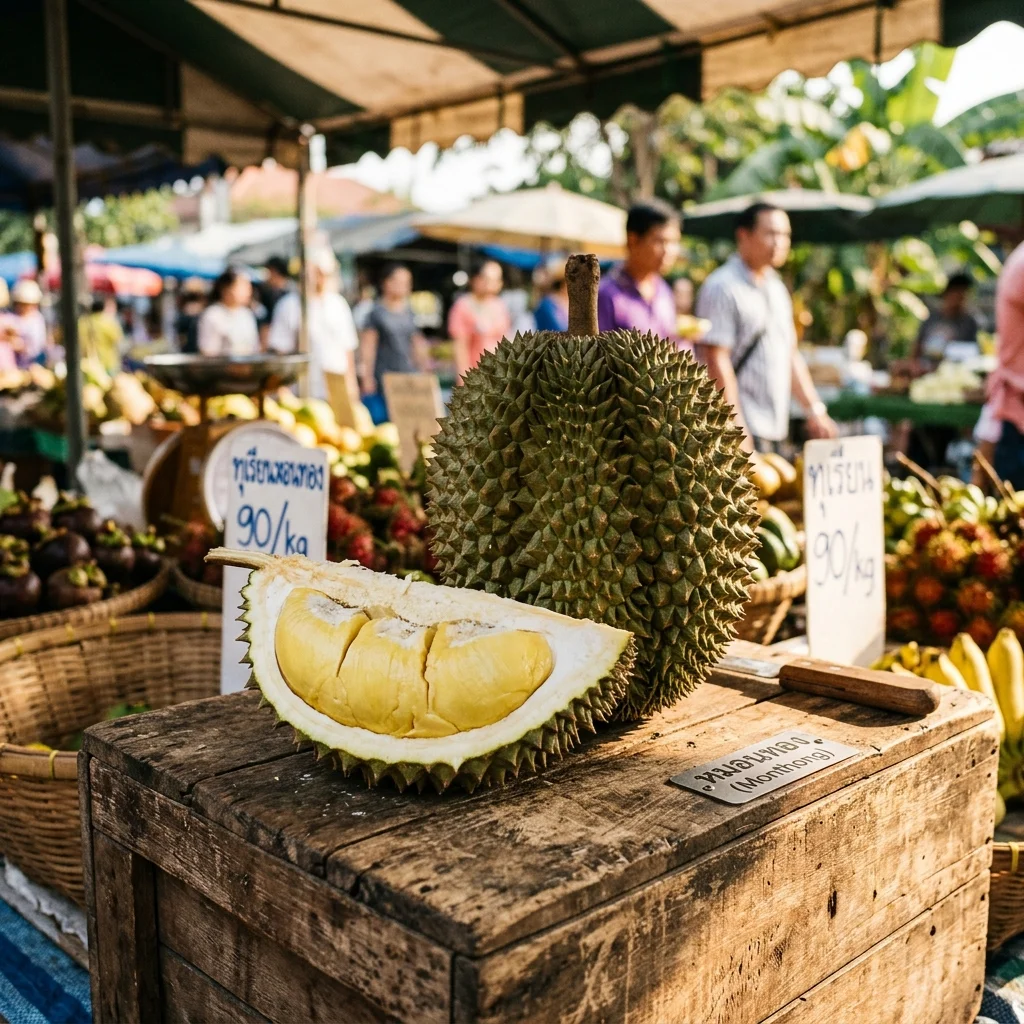 Durian - nutrition facts and calorie information