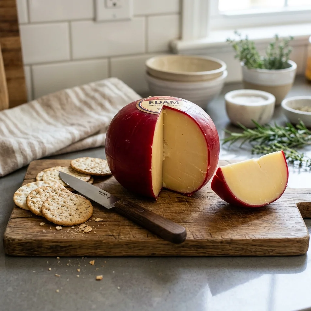 Edam Cheese - nutrition facts and calorie information