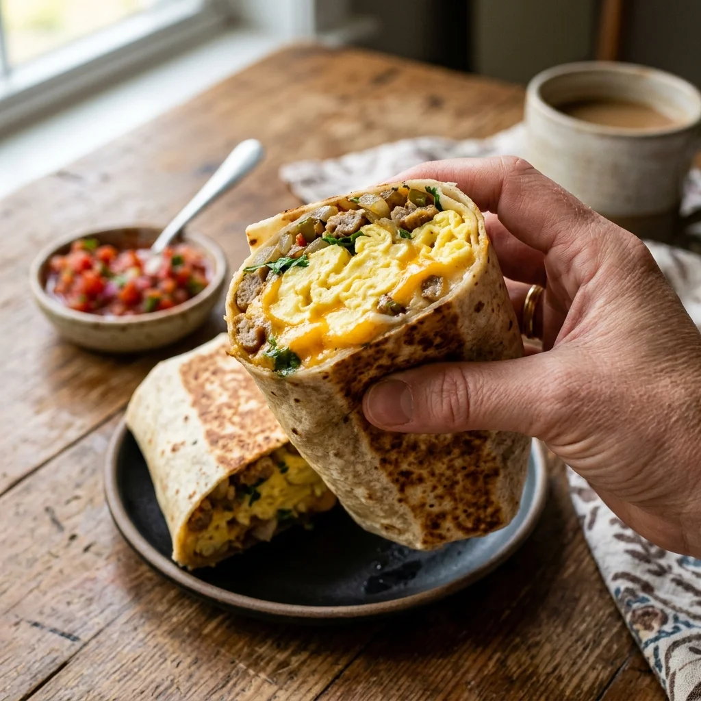Egg Burrito - nutrition facts and calorie information