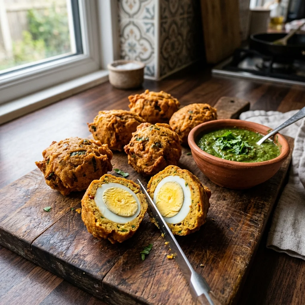 Egg Pakora - nutrition facts and calorie information