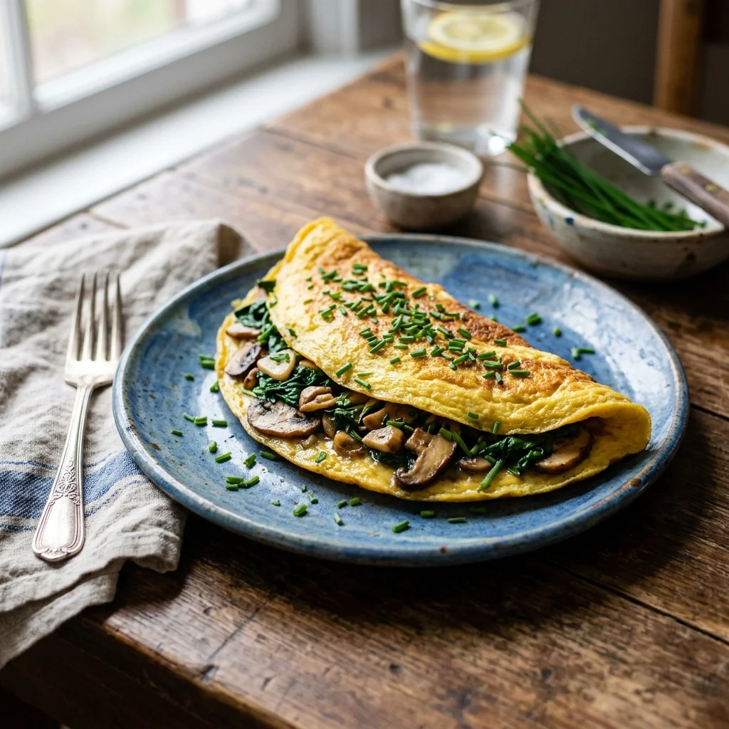 Egg Substitute Omelet - nutrition facts and calorie information