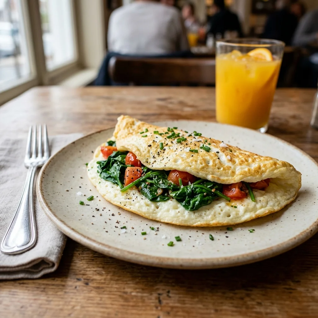 Egg White Omelet - nutrition facts and calorie information