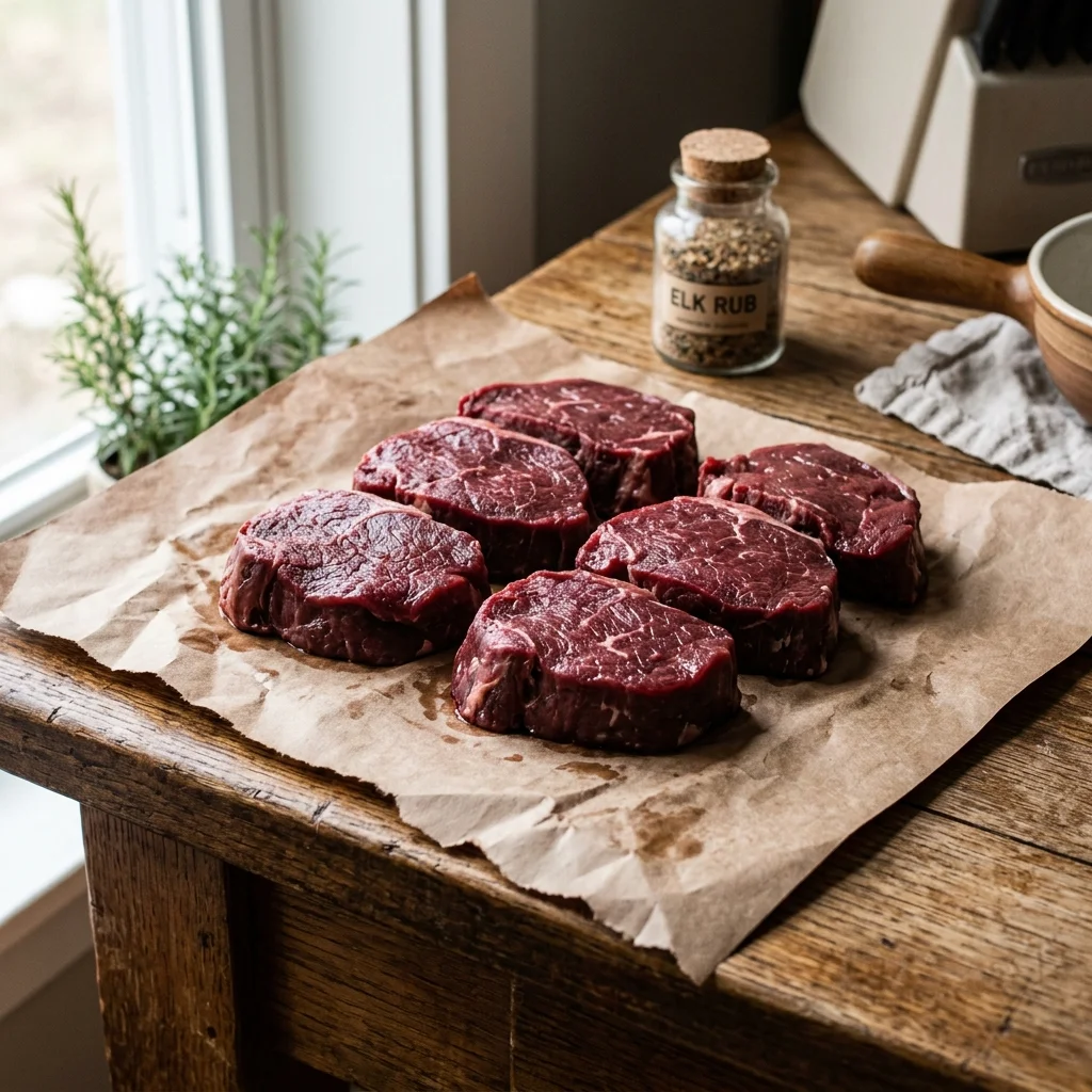 Elk Meat - nutrition facts and calorie information